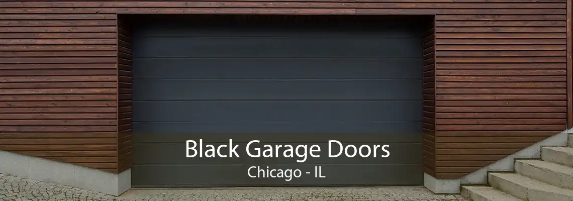 Black Garage Doors Chicago - IL