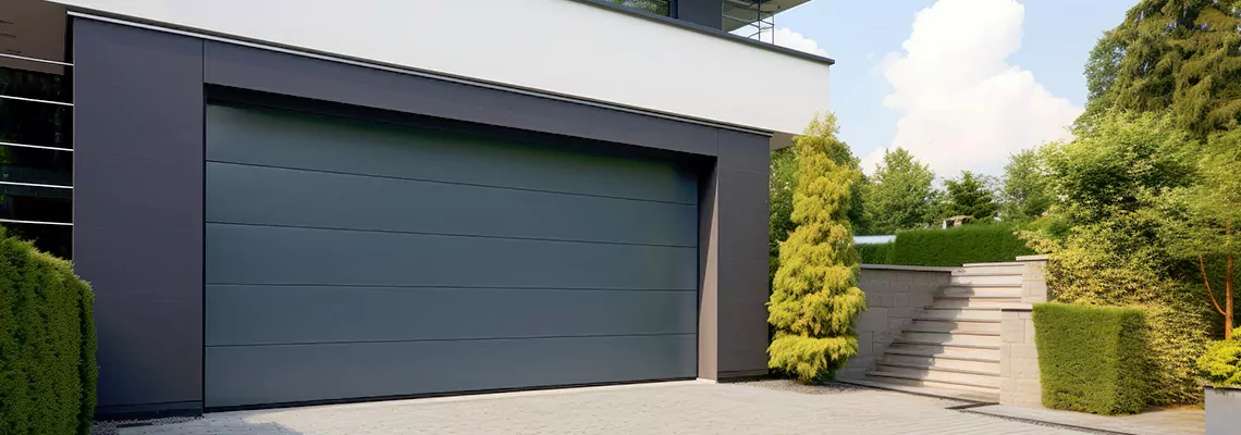 Haas Galvanized Steel Garage Door in Chicago, IL