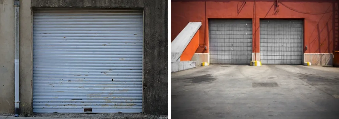 Rusty Iron Garage Doors Replacement in Chicago, IL