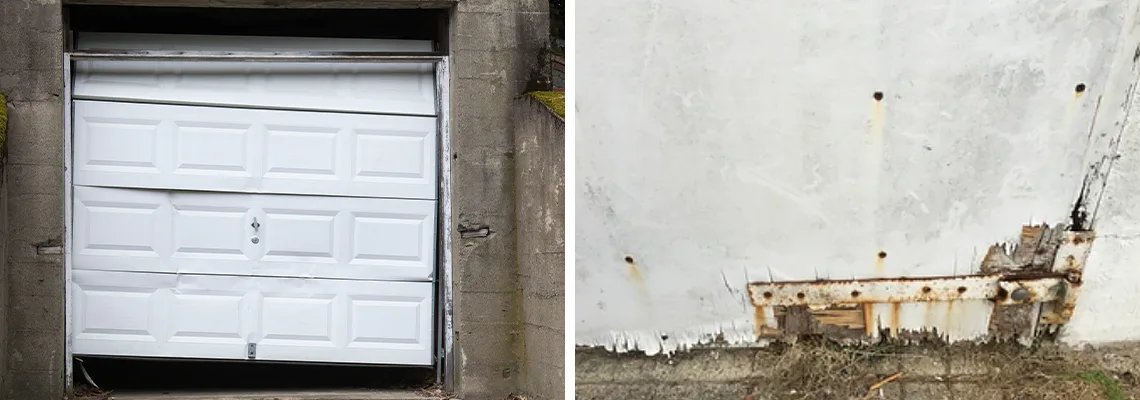 Rotten Commercial Garage Door Repair in Chicago, IL